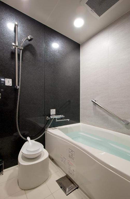 Koupelna v ubytování Cocochee Hotel Numazu