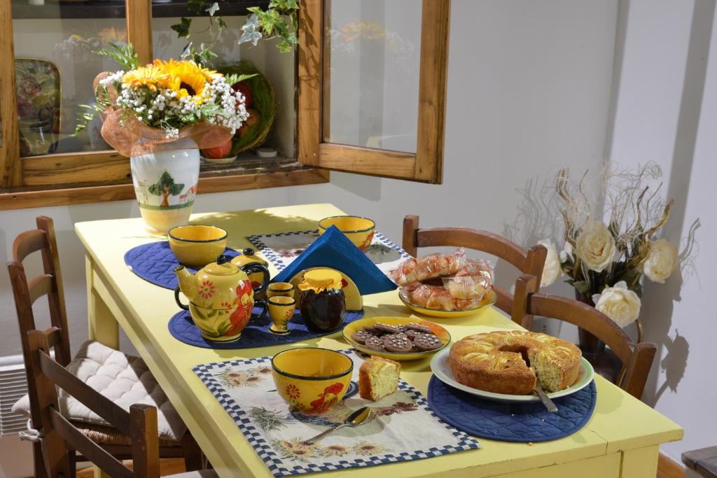 Jedlo v ubytovaní bed & breakfast alebo blízkom okolí