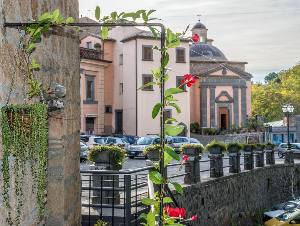 Vonkajšia záhrada v ubytovaní Casa Roma
