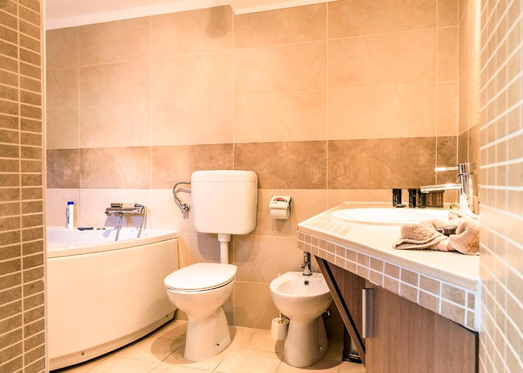 Koupelna v ubytování Apartment Studio-25