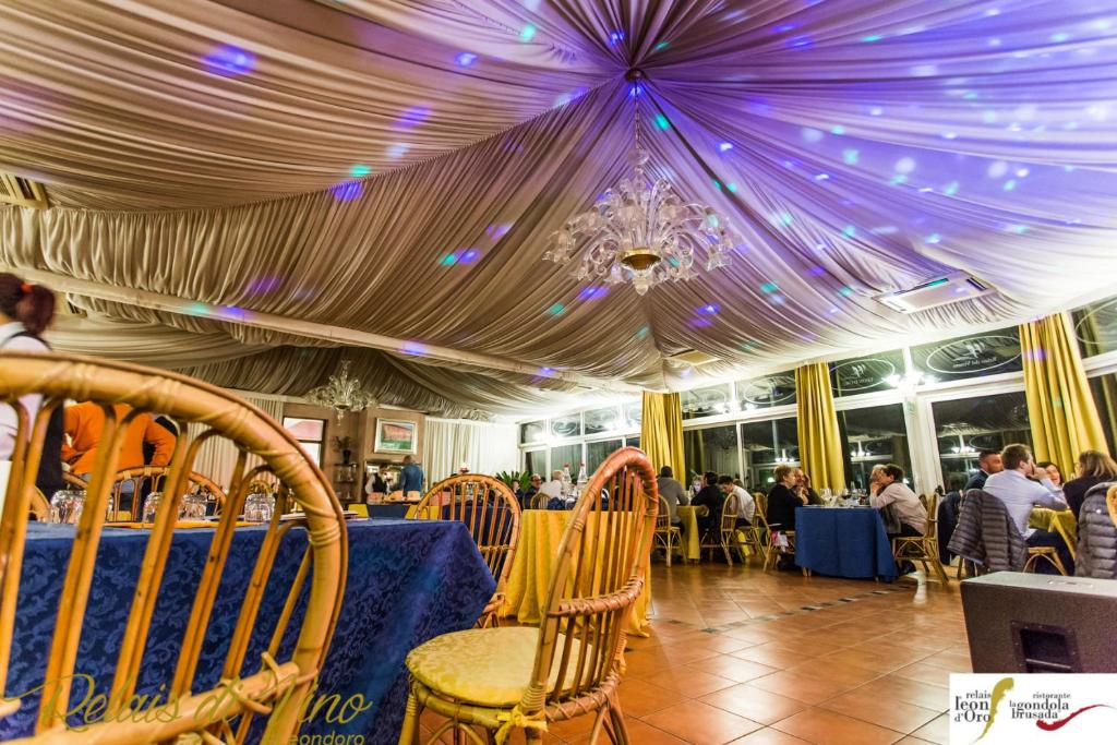 Restaurace v ubytování Relais Leon d'Oro