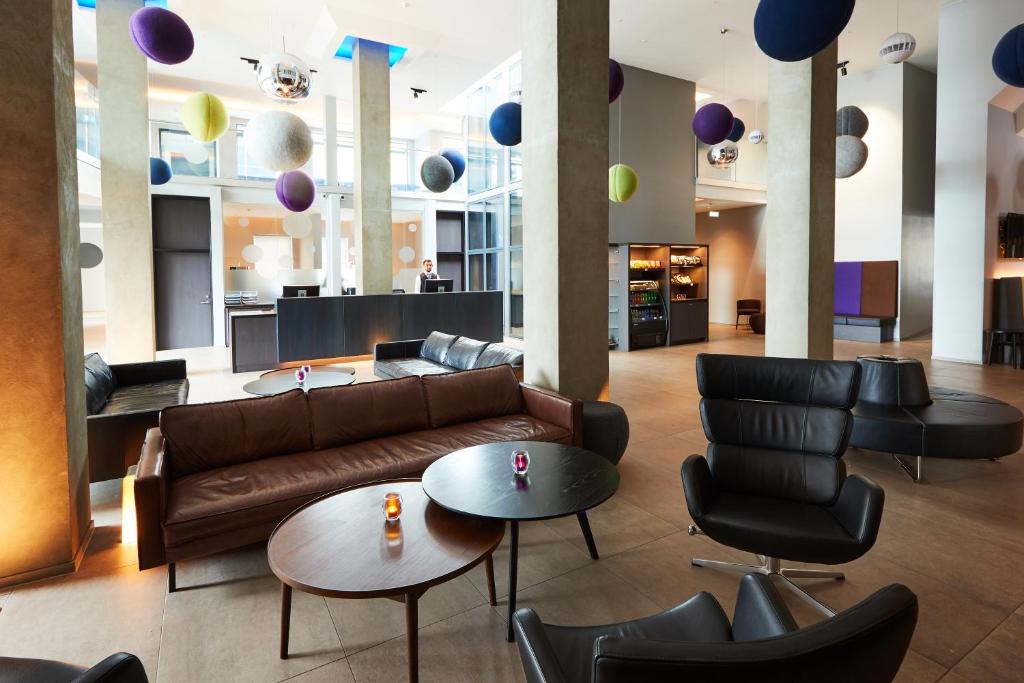 Posezení v ubytování Fosshotel Husavik