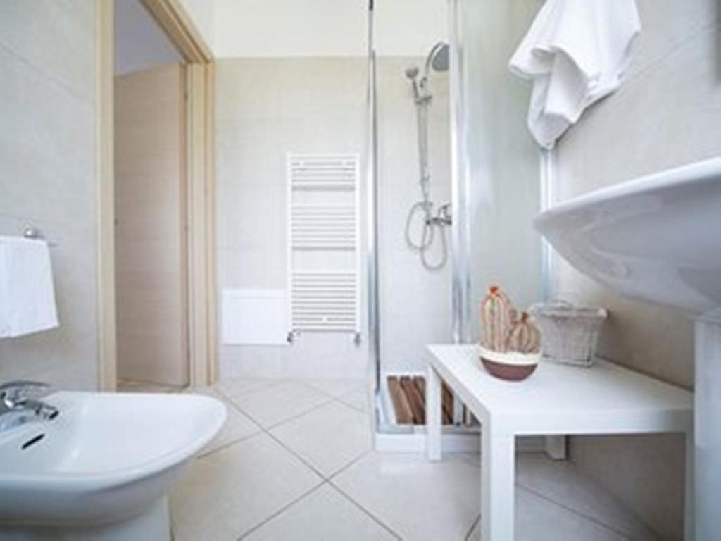 Koupelna v ubytování B&B A Casa Di Joy