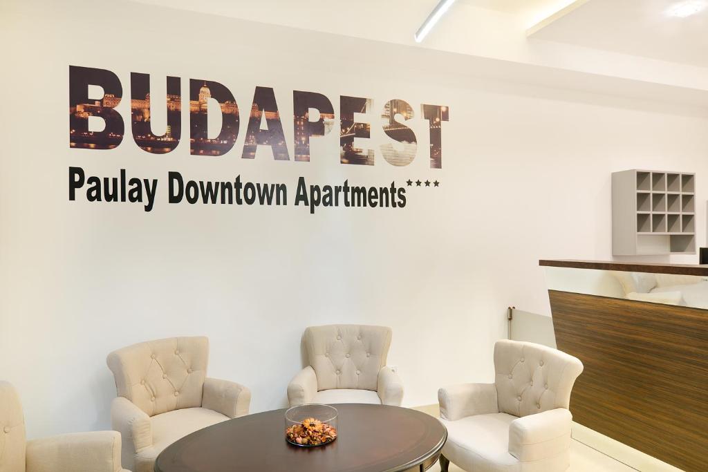 Certifikát, ocenenie alebo iný dokument vystavený v ubytovaní Paulay Downtown Apartments