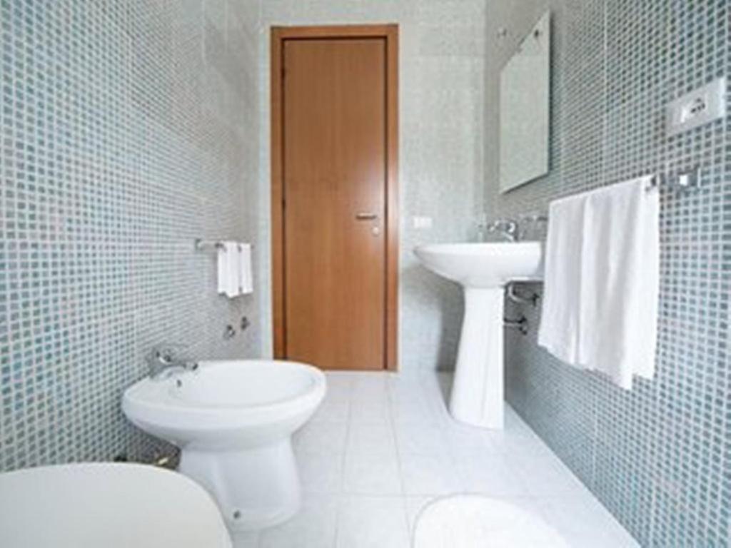Koupelna v ubytování B&B A Casa Di Joy