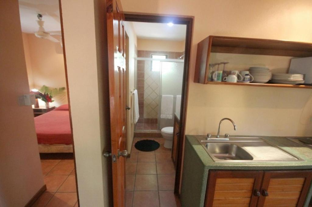 Kuchyň nebo kuchyňský kout v ubytování Nosara Paradise Rentals