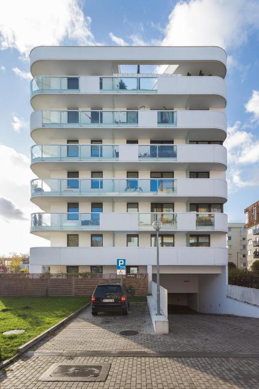 Budova, v ktorej sa apartmán nachádza