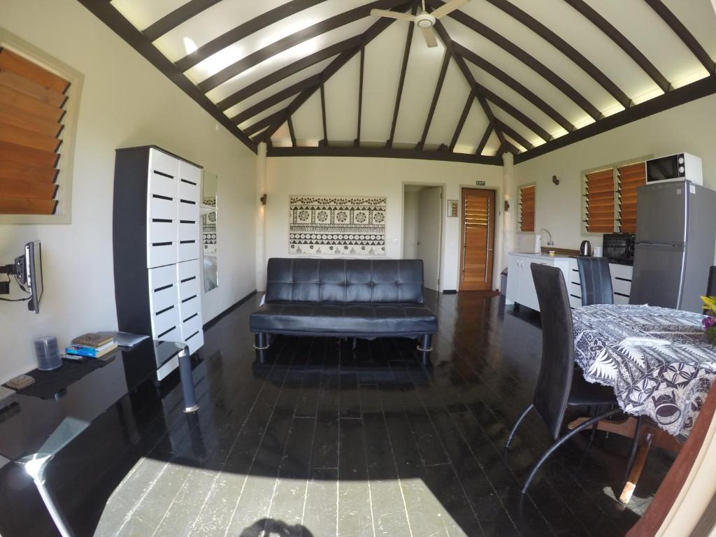 Posezení v ubytování Fiji Lodge Vosa Ni Ua