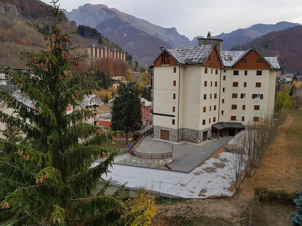 Nespecifikovaný výhled na hory nebo výhled na hory při pohledu z apartmánu