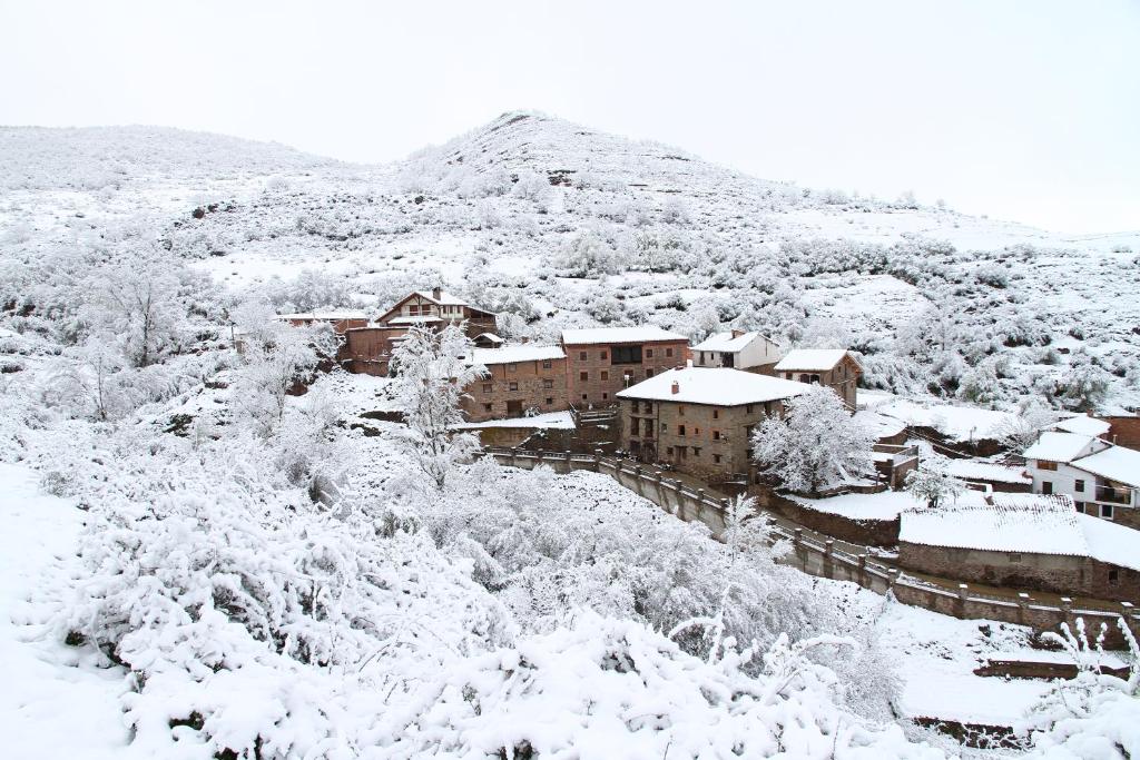 La Posada de Ajamil v zime