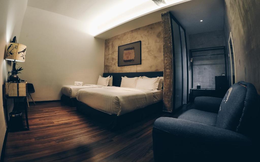 Merton Hotel Ipoh - Habitación Triple Deluxe Prémium