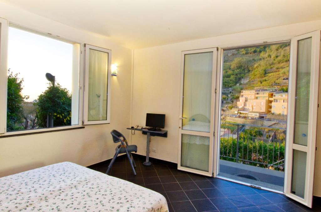 Balkón nebo terasa v ubytování Cinqueterre Residence