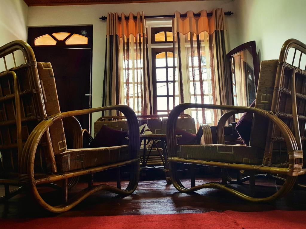 Posezení v ubytování Nuwara Eliya Hills Rest