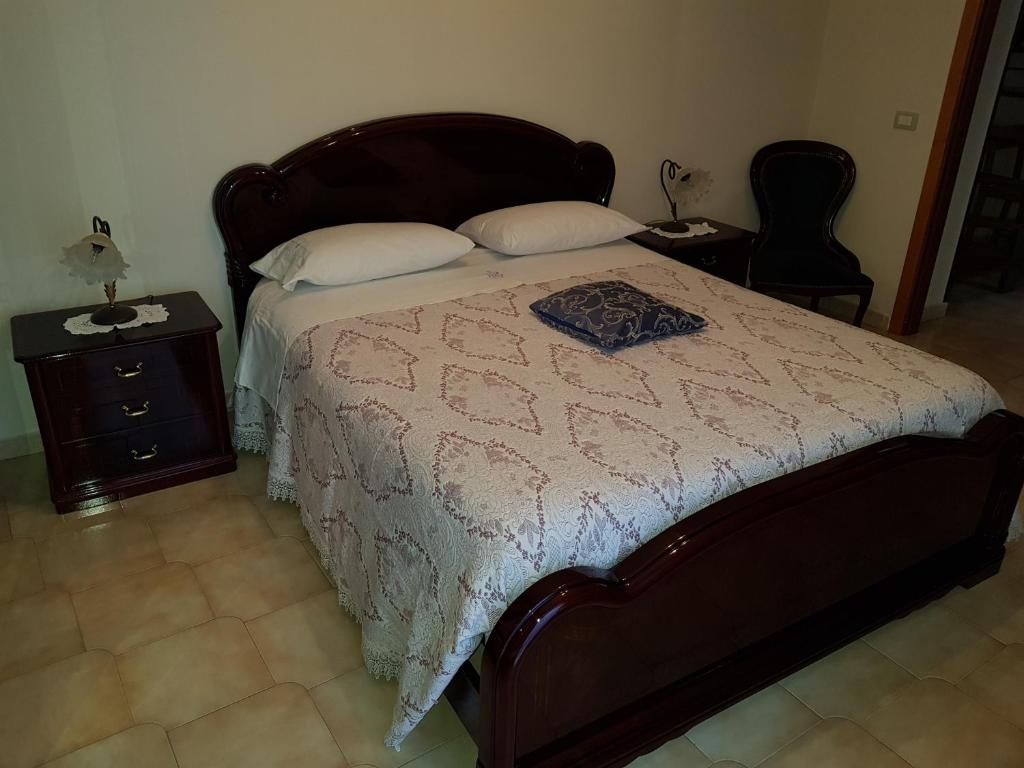 Postel nebo postele na pokoji v ubytování B&B Via Roma