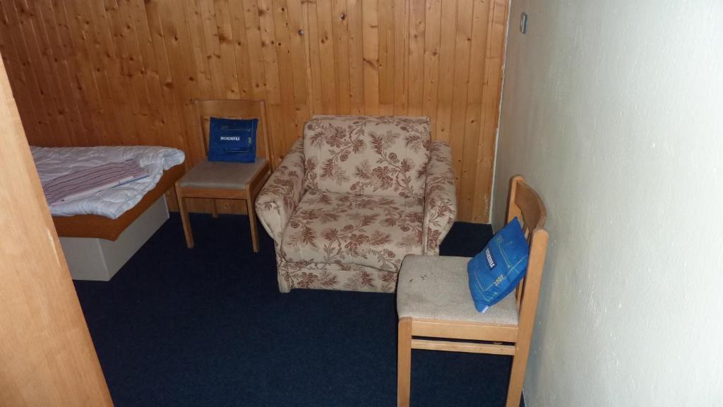 Postel nebo postele na pokoji v ubytování Penzion Tendr