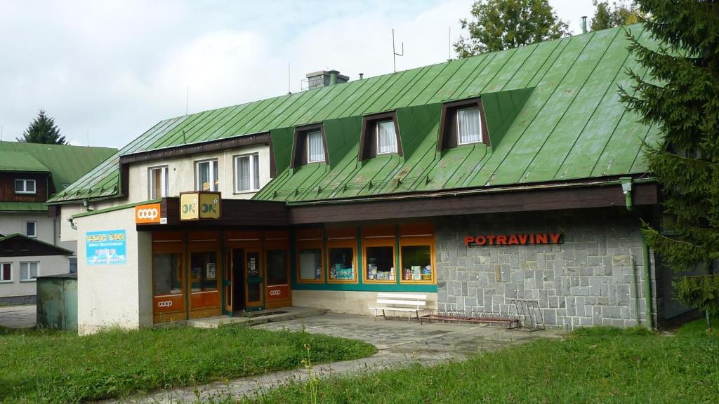 Budova, kde se penzion nachází