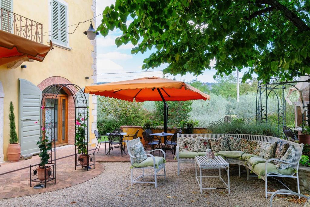 Patio nebo venkovní prostory v ubytování Albergo da Annita - room only