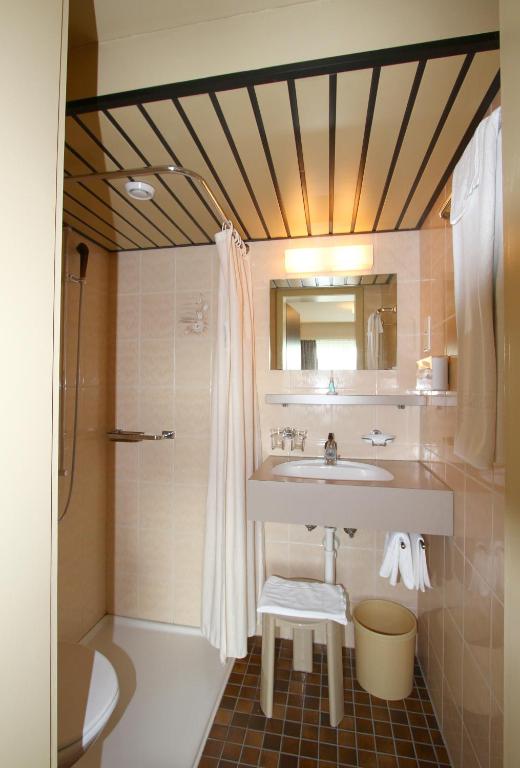 Koupelna v ubytování Hotel Terminus Brugg