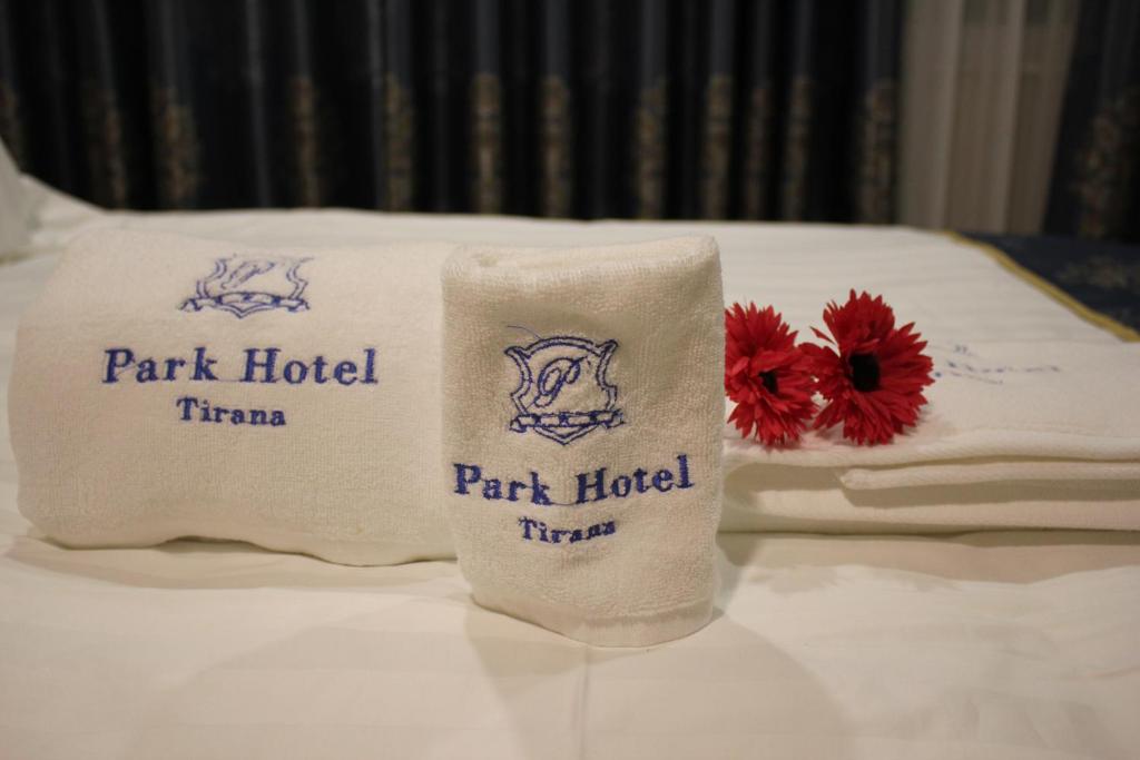 Certifikát, hodnocení, plakát nebo jiný dokument vystavený v ubytování Park Hotel Tirana