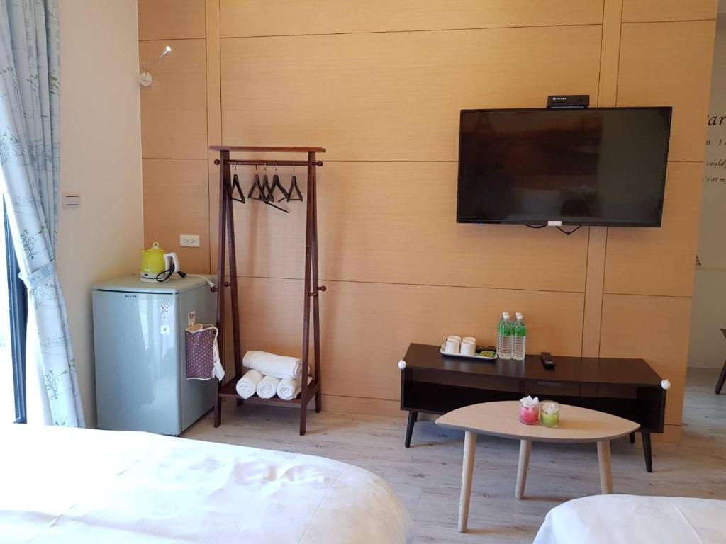 Xin Ching B&B - バルコニー付き四重室