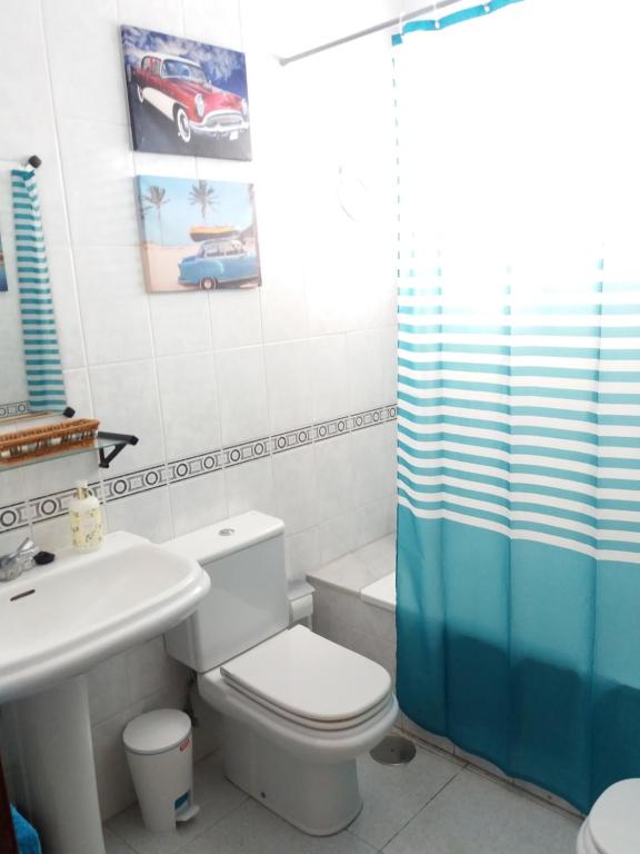 A bathroom at Apartamento Esperanto