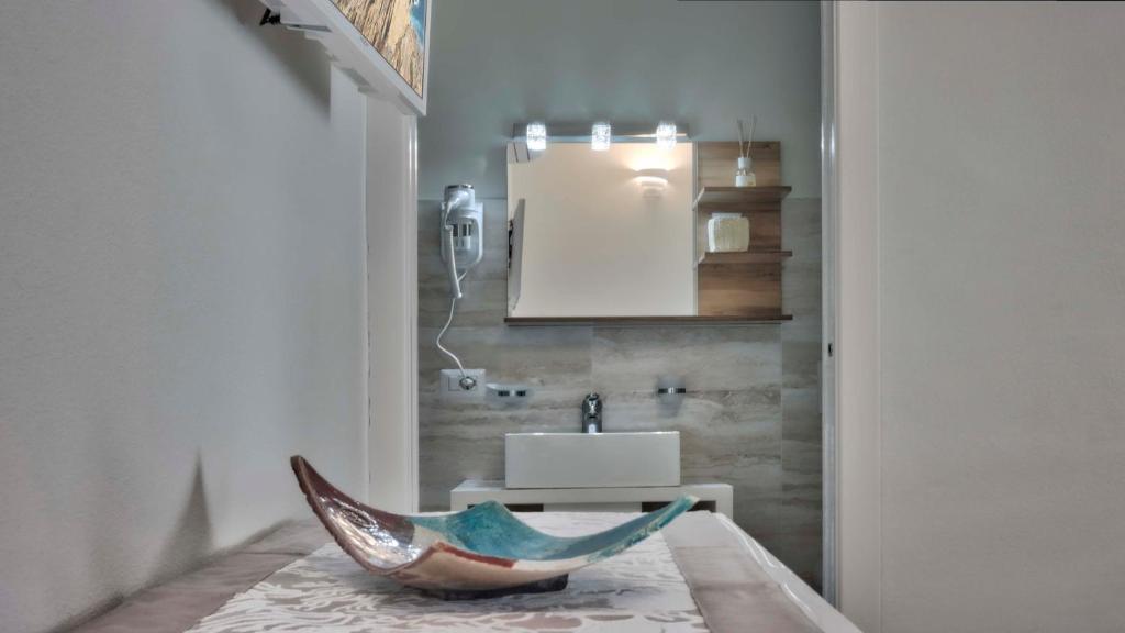 Koupelna v ubytování Smart Suite & Apartments