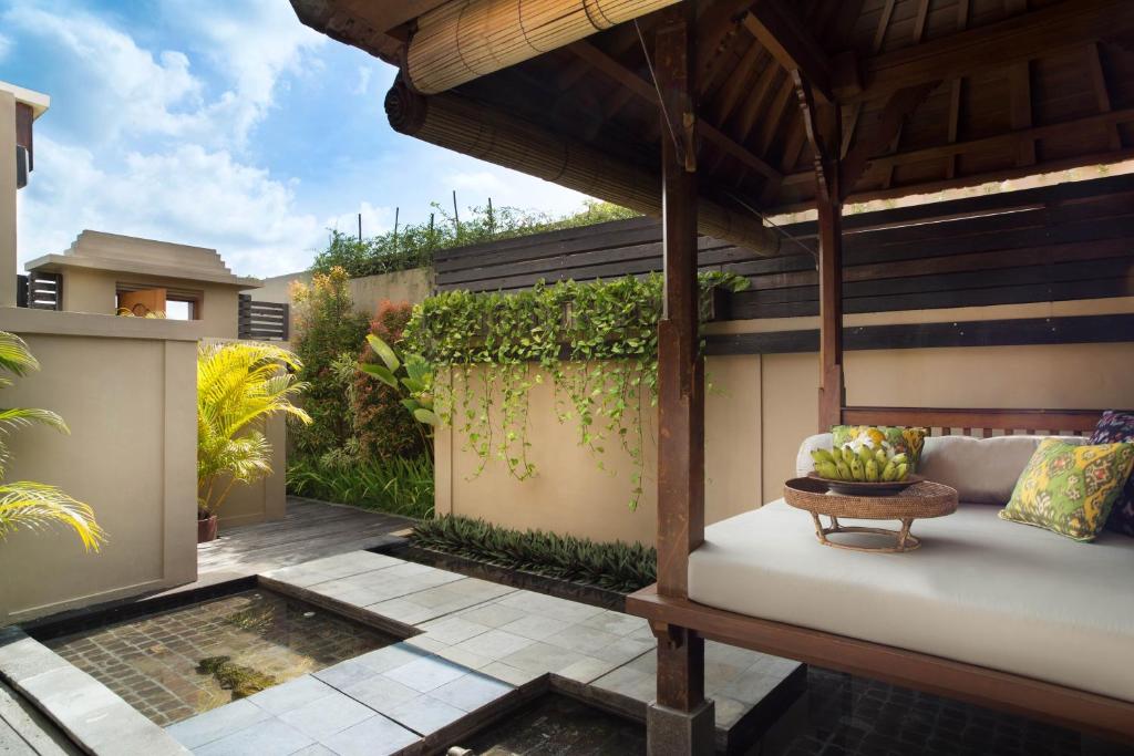 Balkón nebo terasa v ubytování Ubud Village Hotel