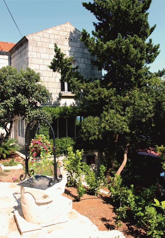 Zahrada ubytování Villa Korčula