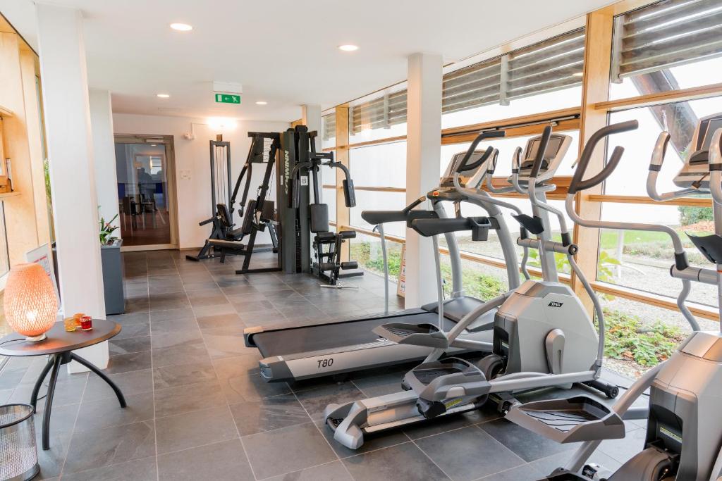 Fitness centrum a/nebo fitness zařízení v ubytování Hotel Kongressissimo