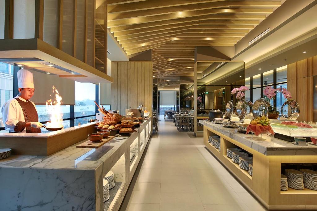 Restaurace v ubytování Swiss-Belinn Simatupang