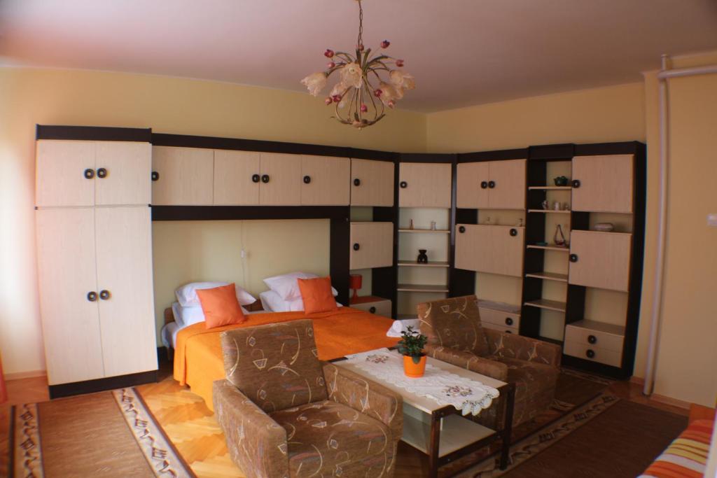 Posezení v ubytování Altan Apartments