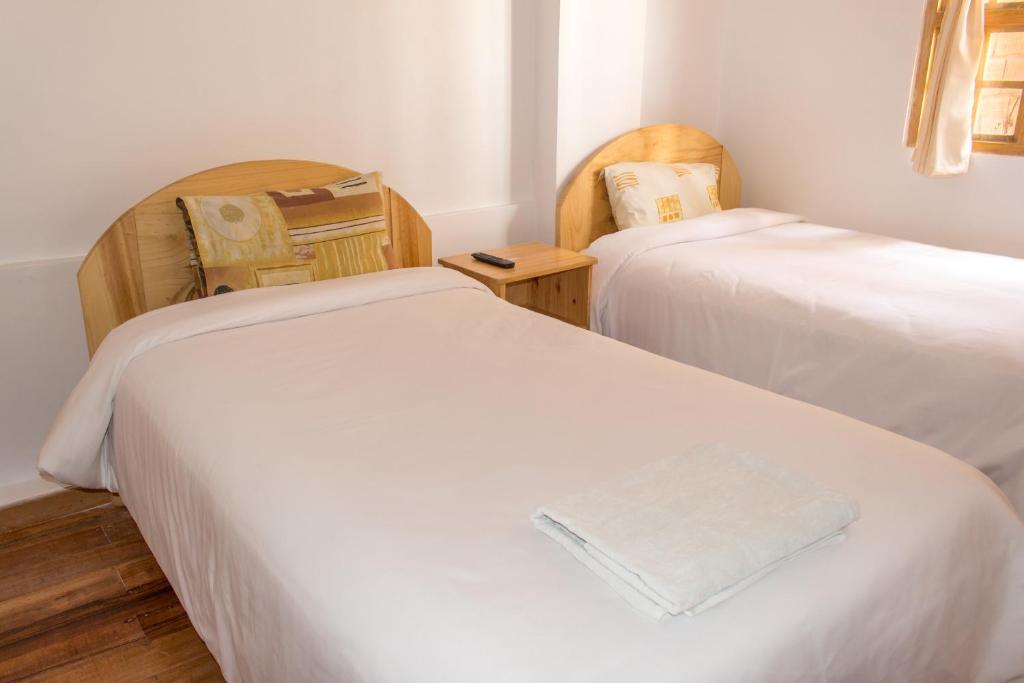 Postel nebo postele na pokoji v ubytování Casa Don Jose B & B