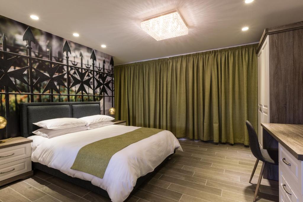 Jean de Valette Boutique Living - Barakka-带浴缸和城市景观的豪华工作室