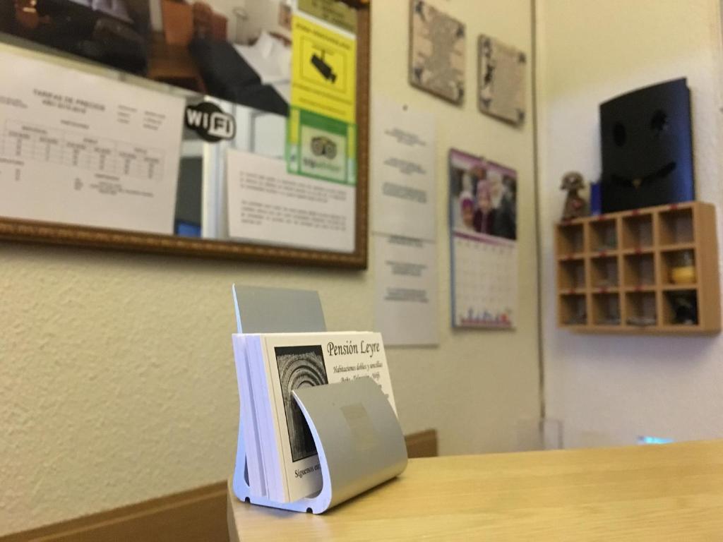 TV a/nebo společenská místnost v ubytování Pensión Leyre