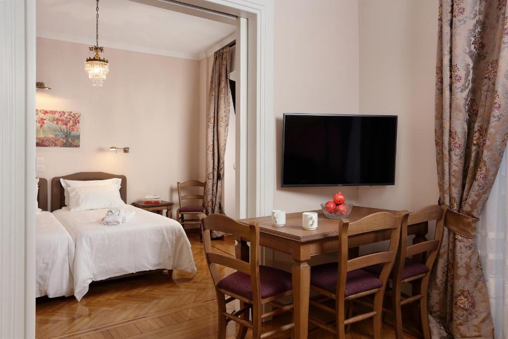 Posteľ alebo postele v izbe v ubytovaní V1935 Luxurious Apartments