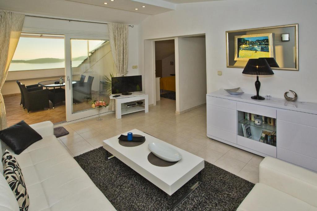 Posezení v ubytování Apartments Viskovic Margita