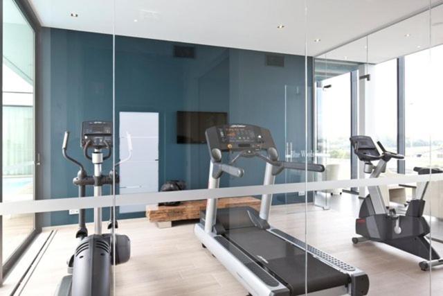 Fitness centrum a/nebo fitness zařízení v ubytování Blue Woods Hotel - Deerlijk