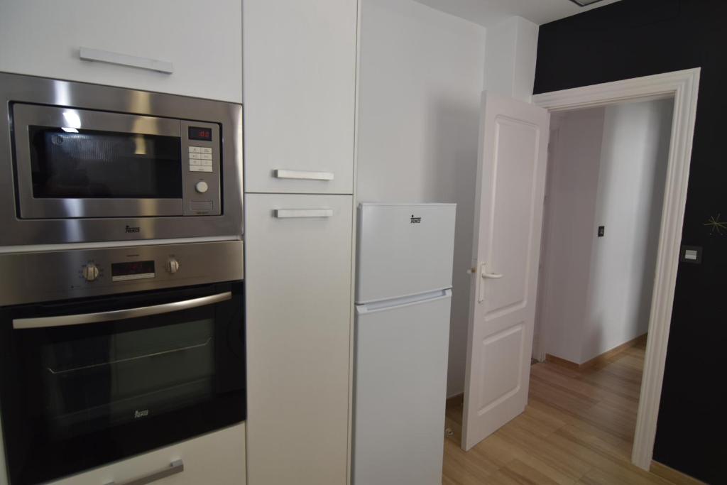 Kuchyňa alebo kuchynka v ubytovaní Apartamento Recogidas 39