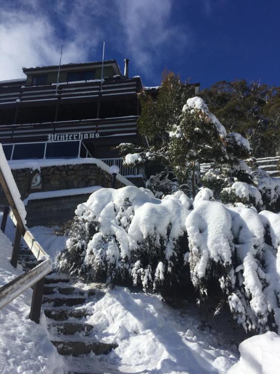 Winterhaus Lodge Thredbo Village v zimě