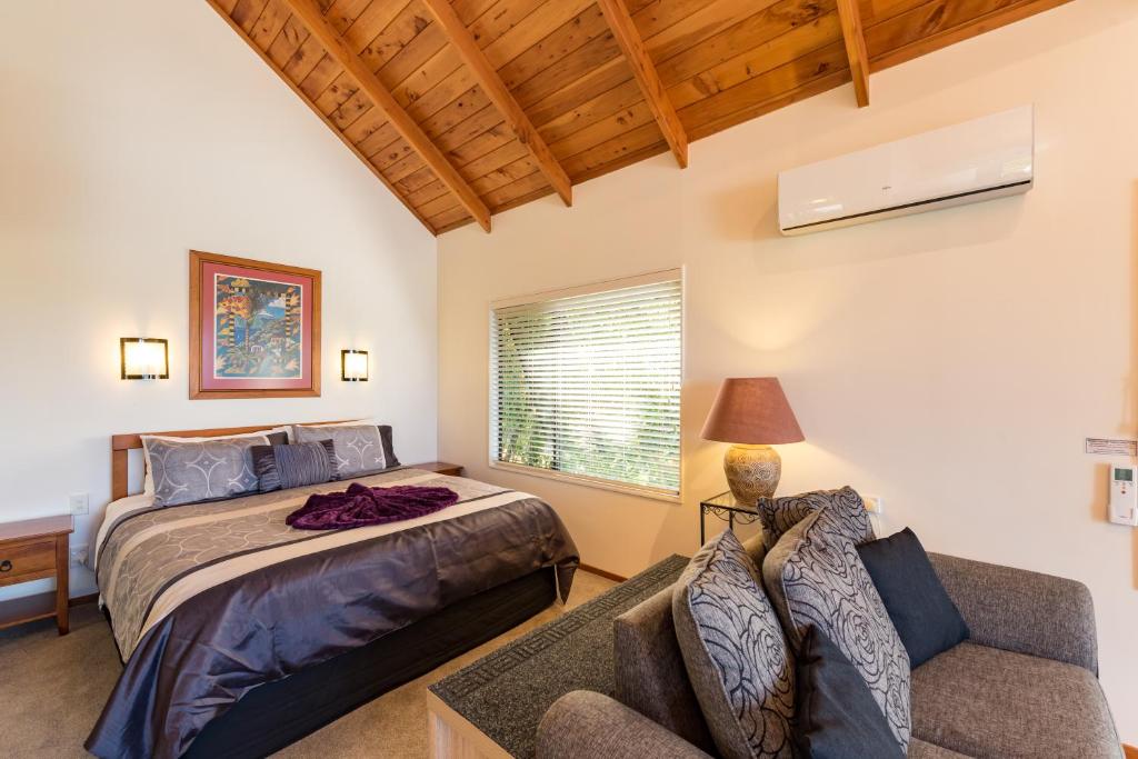 Postel nebo postele na pokoji v ubytování Abri Apartments