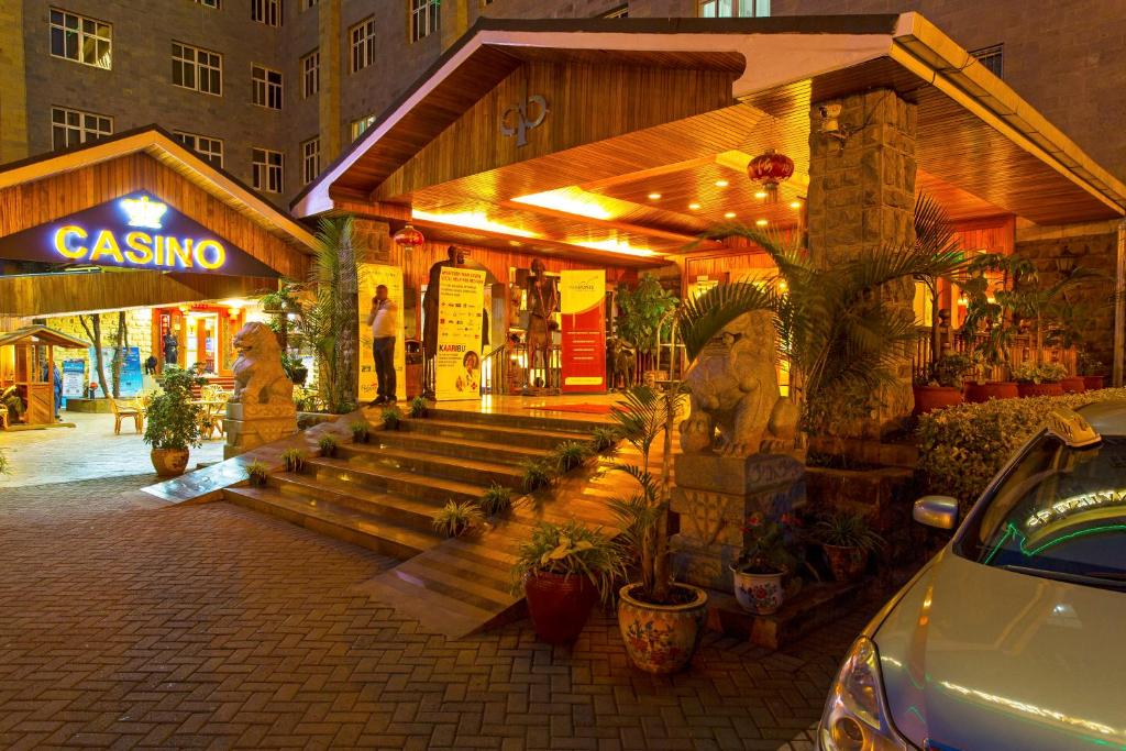 Budova, kde se hotel nachází