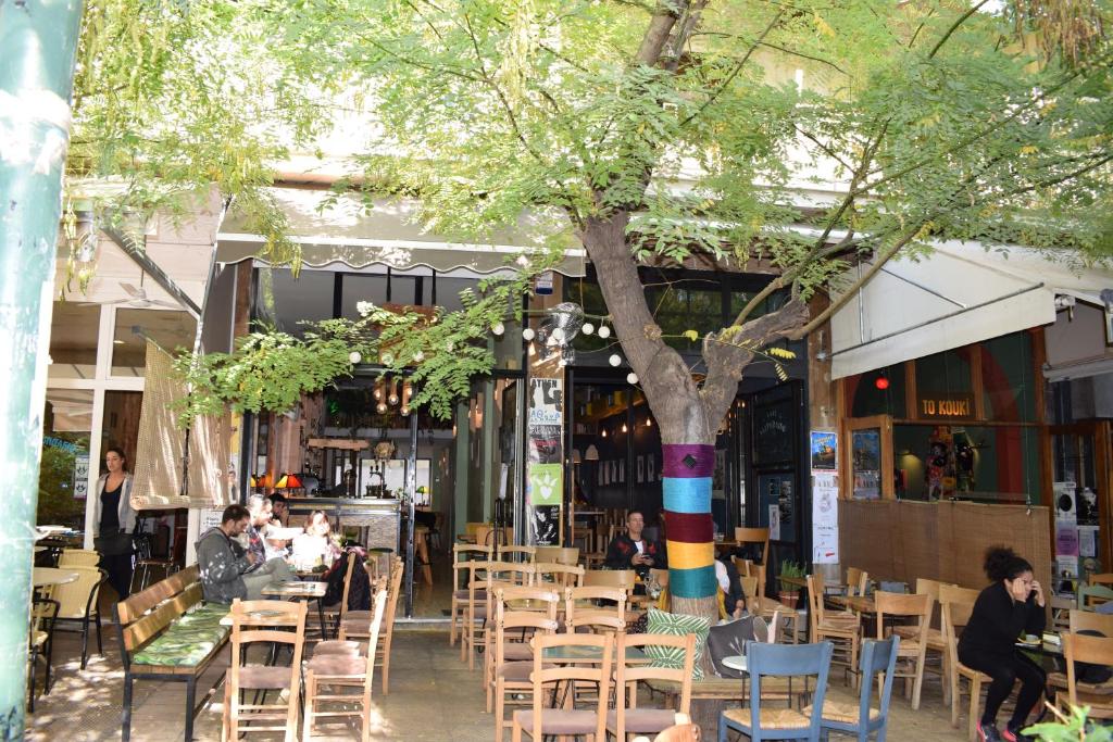 Restaurace v ubytování Absolute Athens II