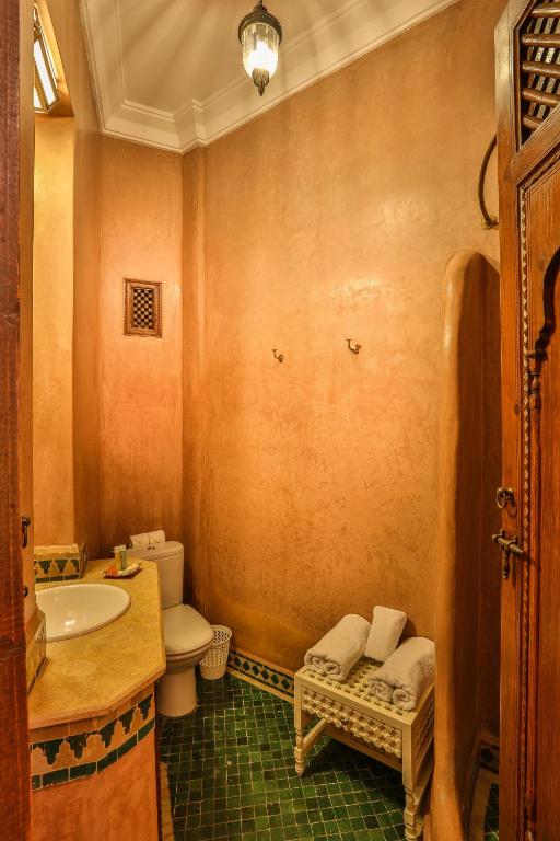 Koupelna v ubytování Riad & Spa Bahia Salam