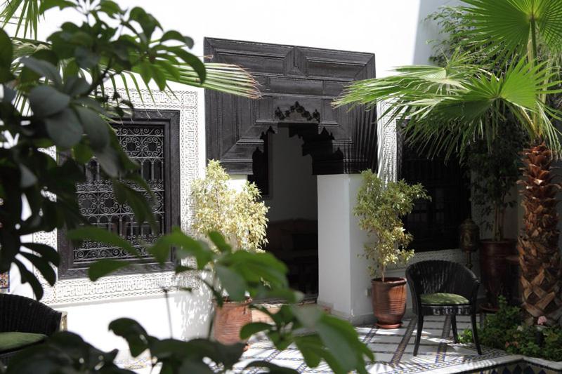 Zahrada ubytování Riad Monceau