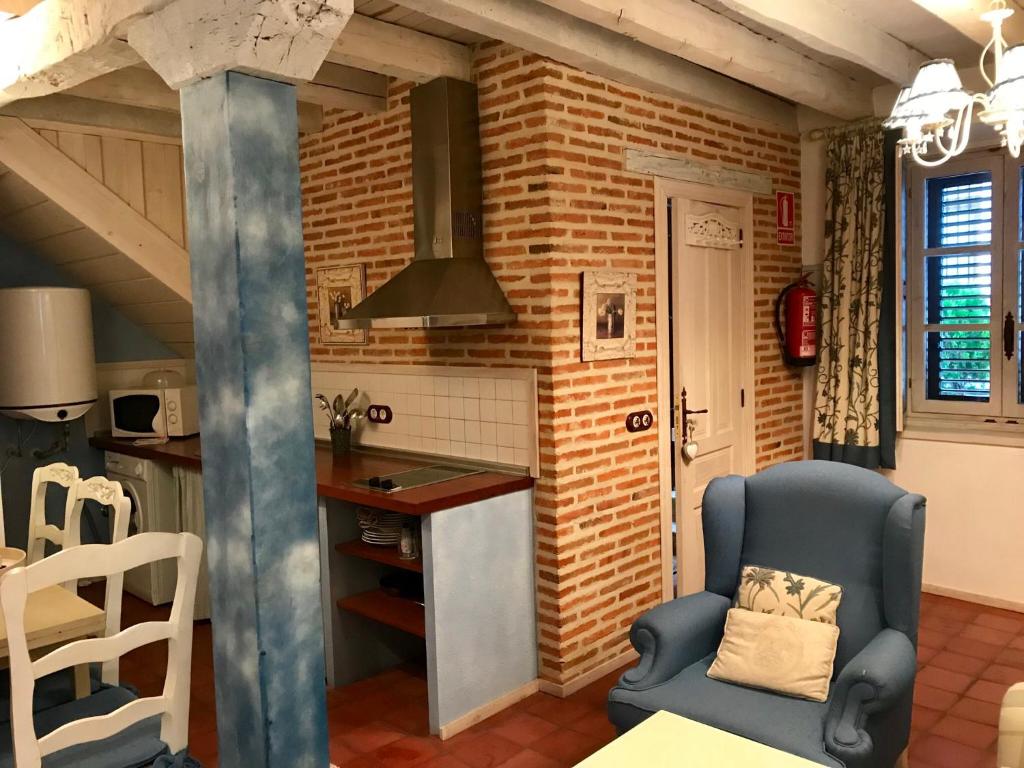 Kuchyň nebo kuchyňský kout v ubytování El Encanto De Miraflores
