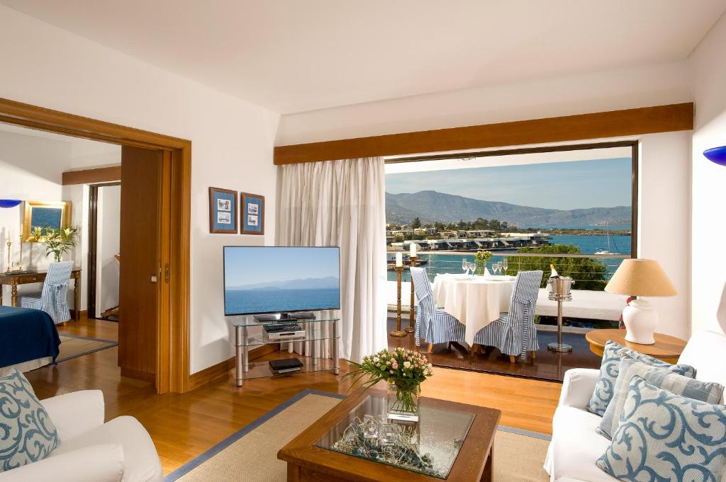 Elounda Beach Hotel & Villas, a Member of the Leading Hotels of the World - Vue En Mer De La Suite D'hôtel Familial (deux Chambres)