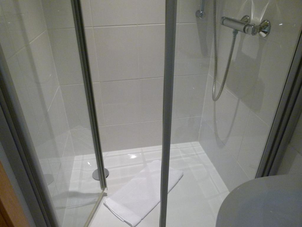 Koupelna v ubytování Hotel Holzhauer
