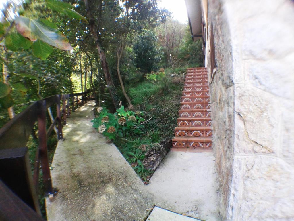 Vonkajšia záhrada v ubytovaní Villa Rural Cantabria