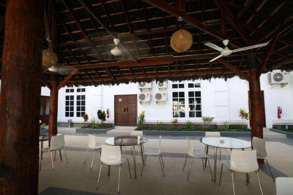 Hotel The Ramelauにあるレストランまたは飲食店