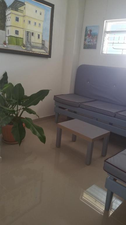 Posezení v ubytování Hostel Quintonido